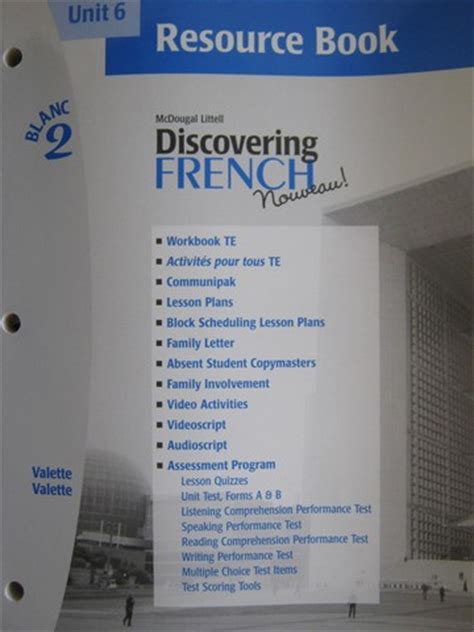 <b>Blanc</b> 2 1st Edition, you'll learn how to solve your toughest homework problems. . Discovering french nouveau blanc workbook answers pdf
